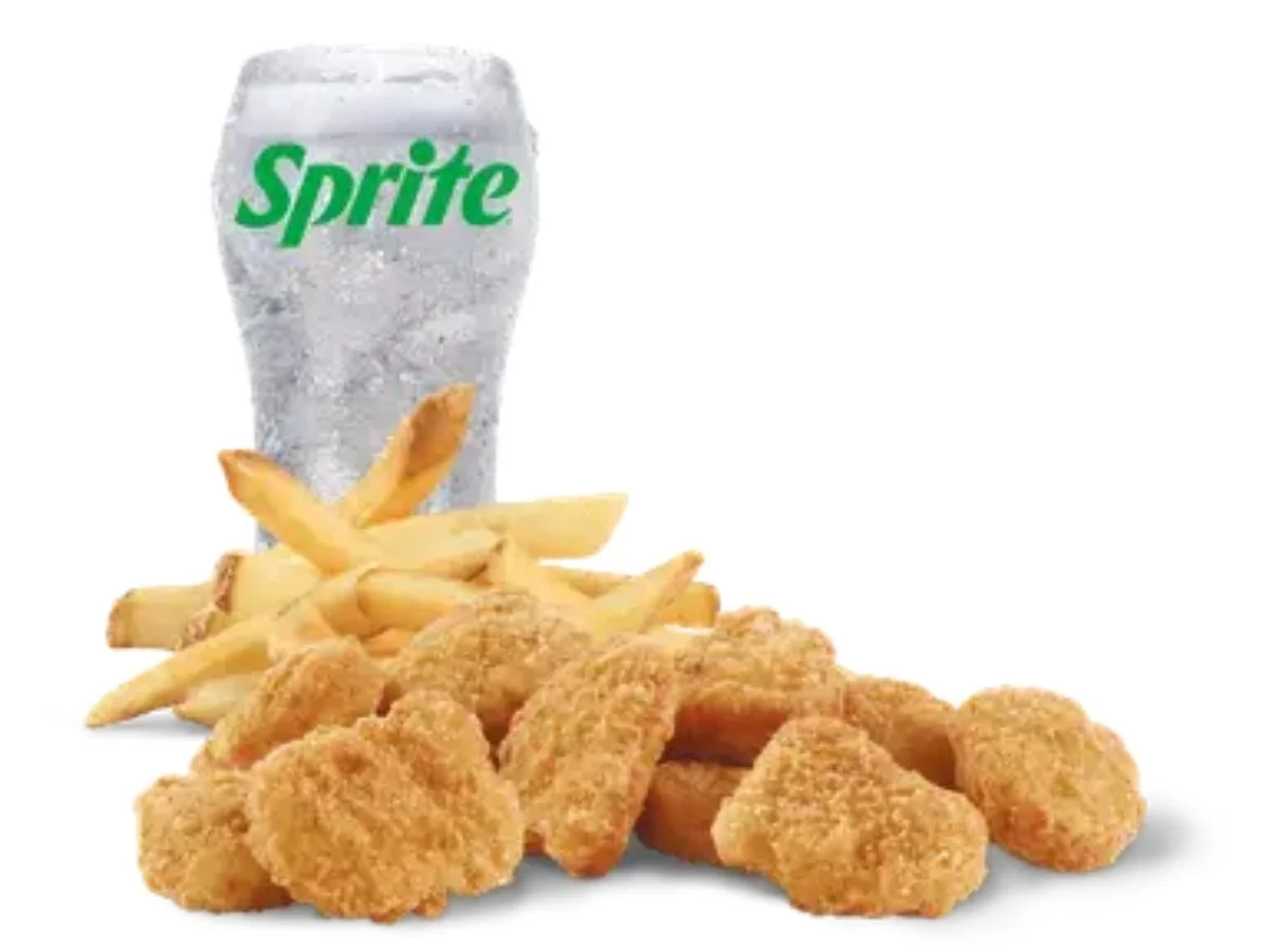 Wendy's 10 Piece Chicken Nugget Combo with dipping sauces
