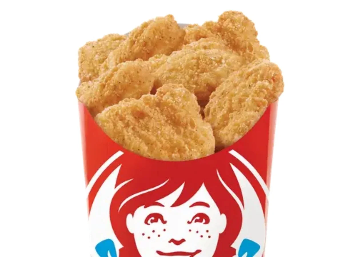 Wendy's 10 Piece Chicken Nuggets container box