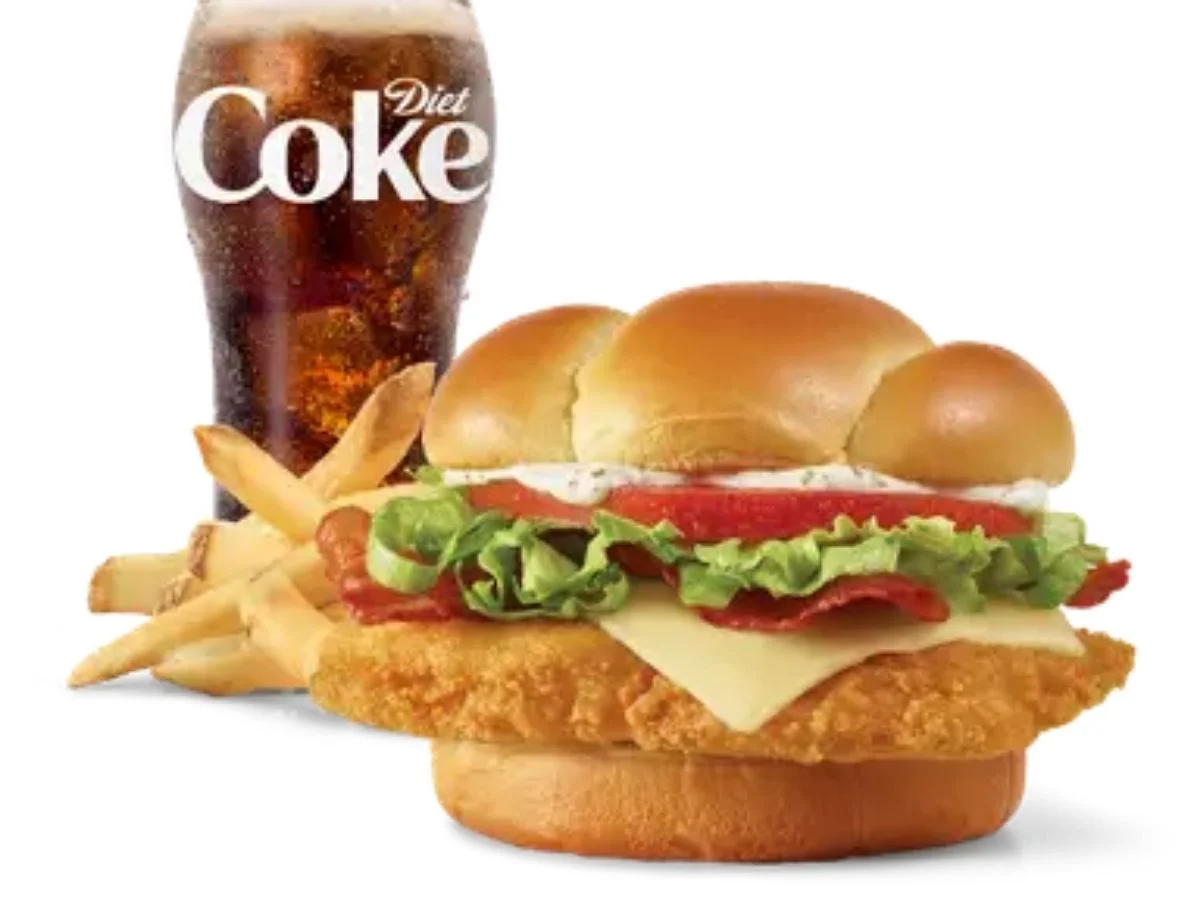 Wendy's Asiago Ranch Club Sandwich Classic Combo