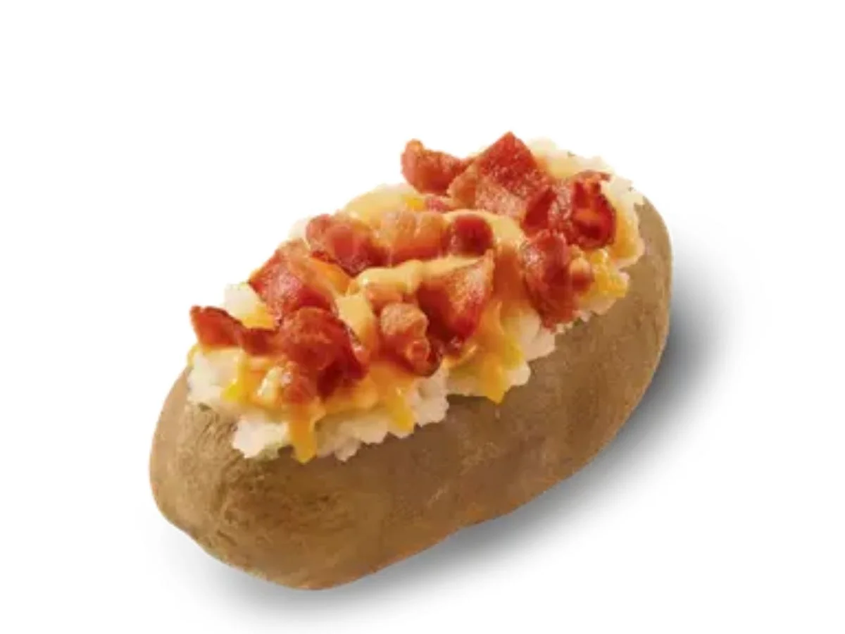 Wendy's Bacon Cheese Baked Potato loaded configuration