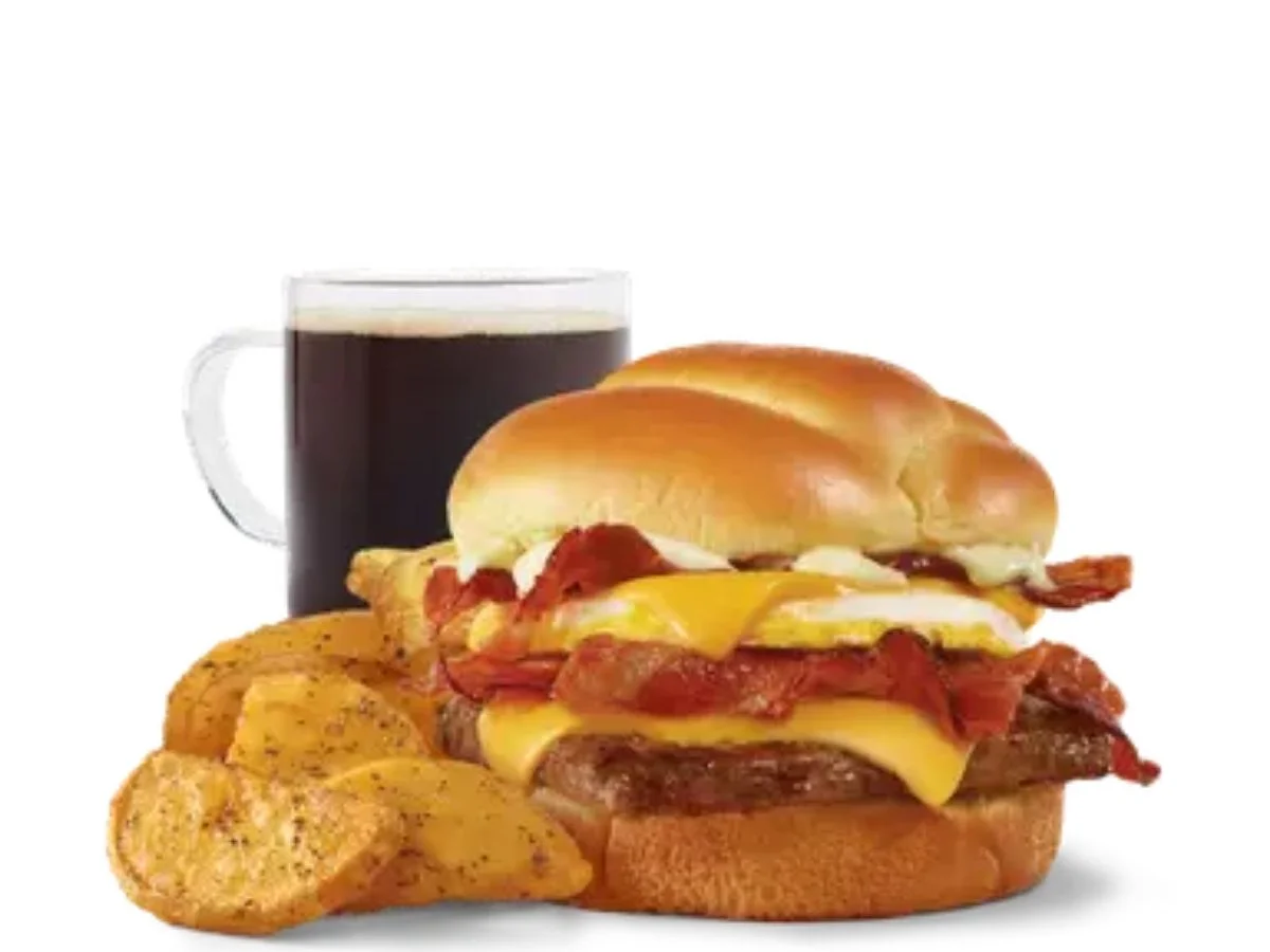 Wendy's Breakfast Baconator Combo