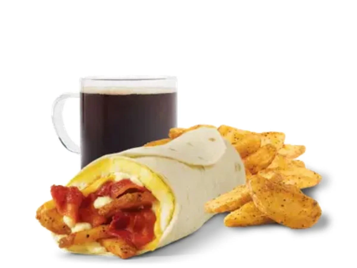 Wendy's Breakfast Burrito, Bacon