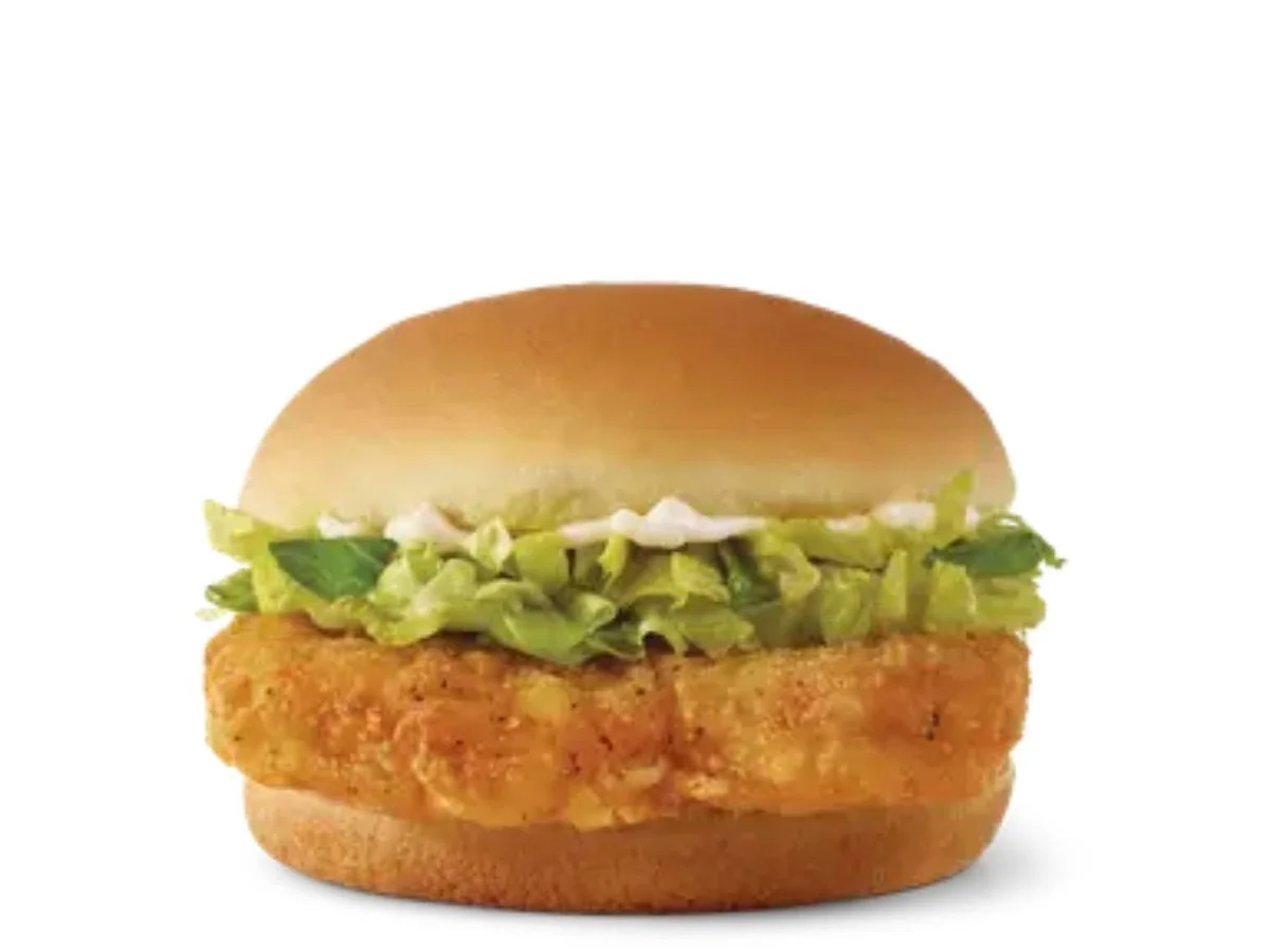 Wendy's Crispy Chicken Sandwich value chicken patty