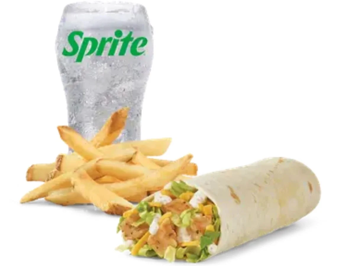 Wendy's Grilled Chicken Wrap Combo