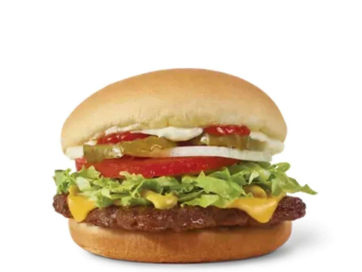 Wendy's Jr Cheeseburger Deluxe configuration