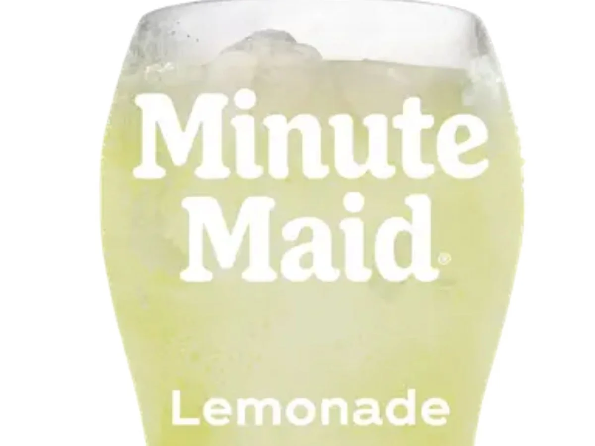 Wendy's low calorie fountain selection of Minute Maid light lemonade