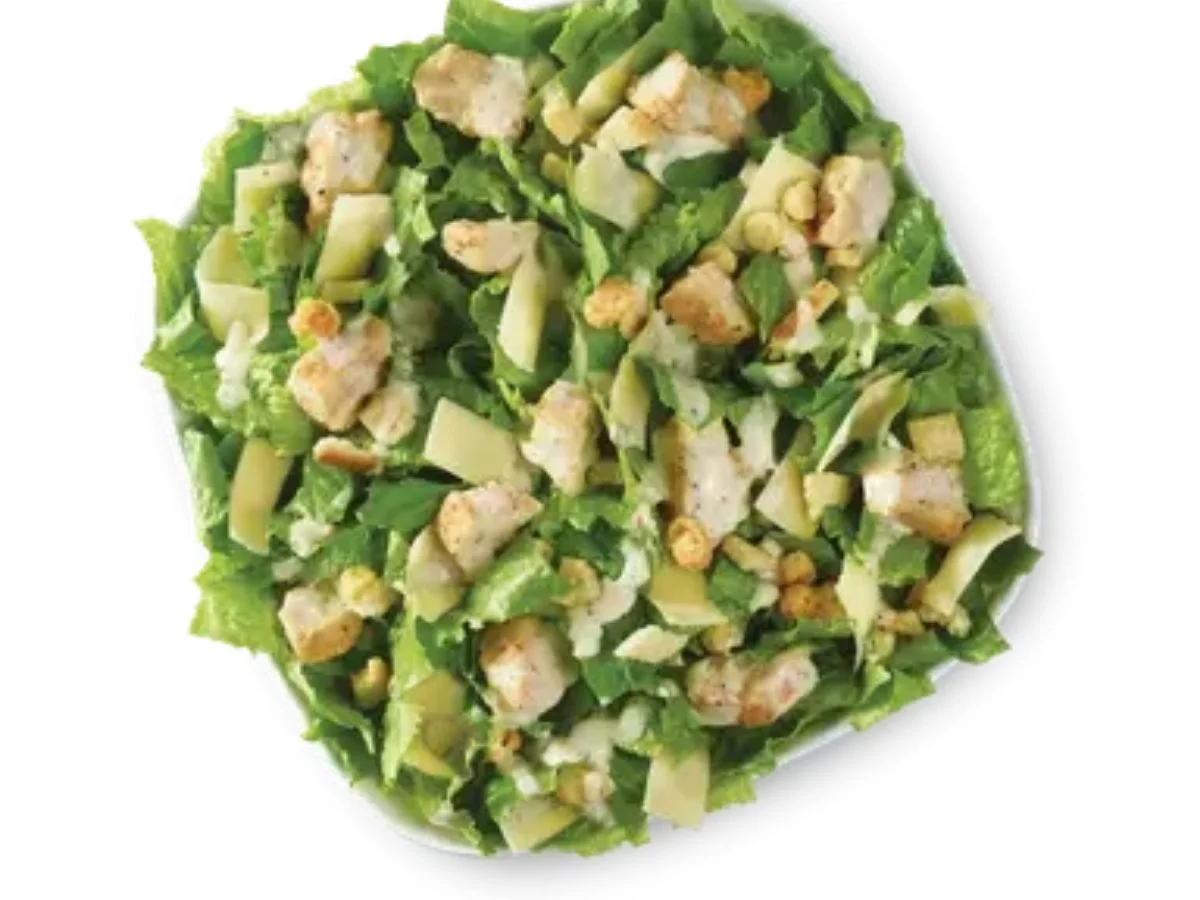 Wendy's Parmesan Caesar Salad entree bowl