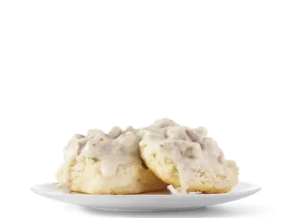 Wendy's Sausage Gravy & Biscuit