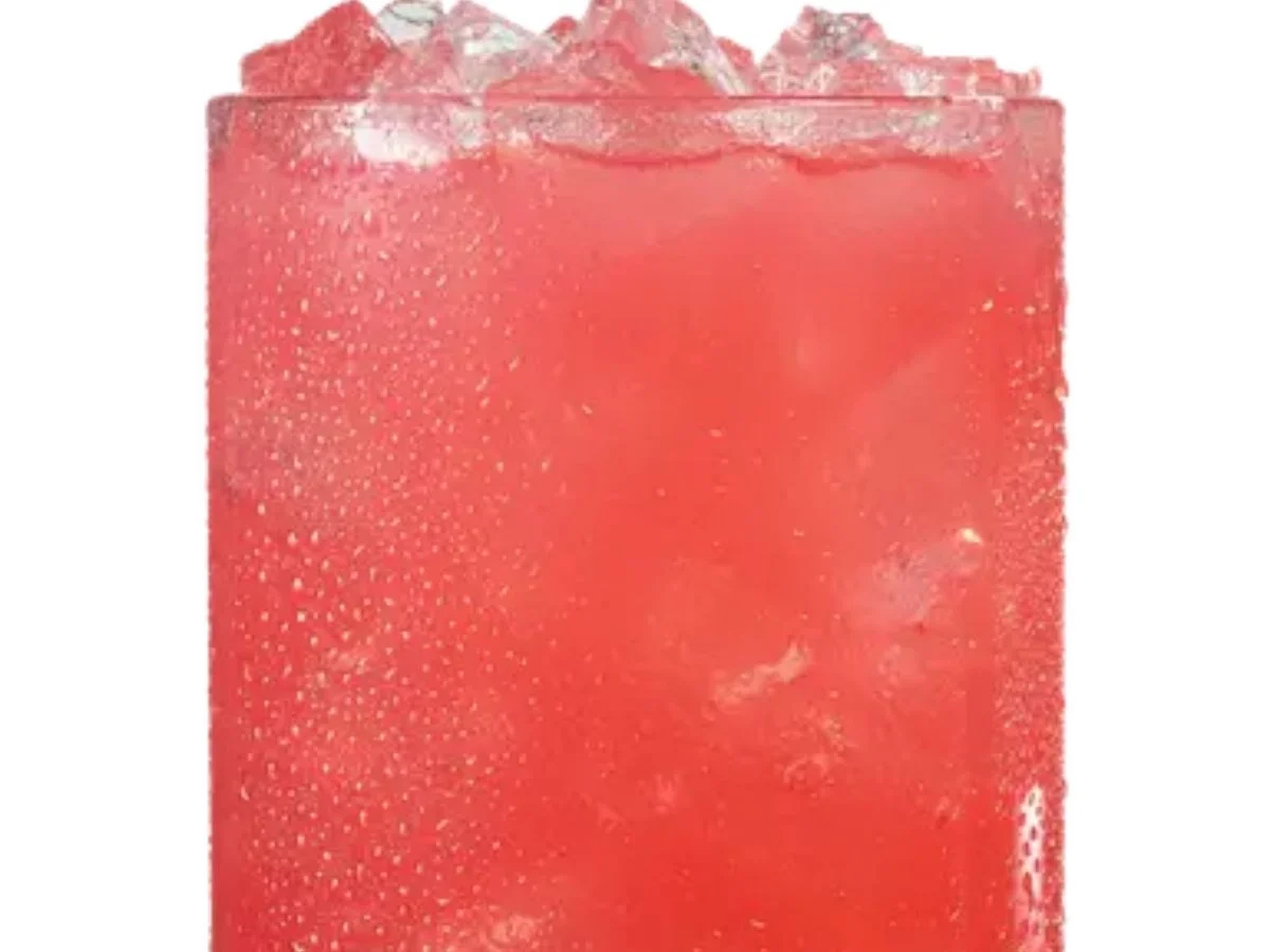 Wendy's vibrant pink watermelon infused craft lemonade drink