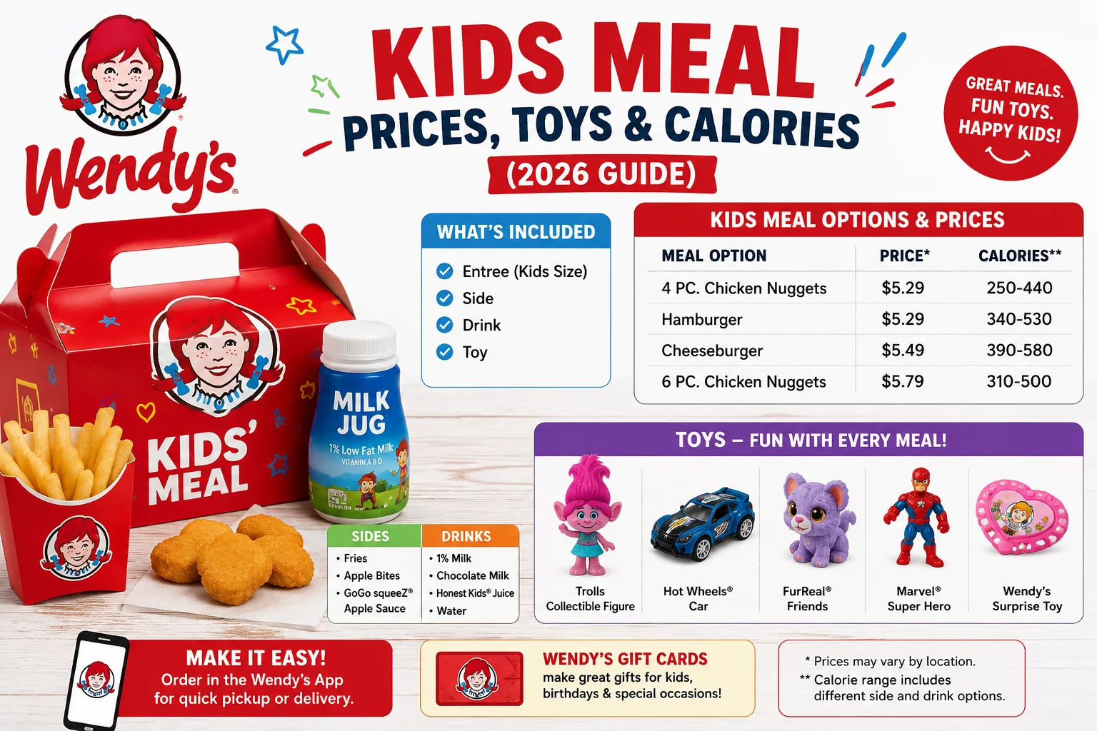 wendys kids meal